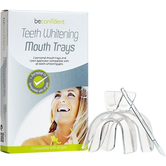 Teeth Whitening Mouth Trays, 2 pcs beconfiDent Tandblekning
