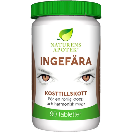Naturens Apotek Ingefära 90 tabletter