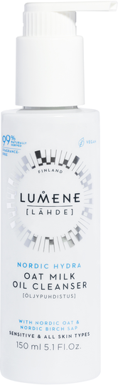 Nordic hydra lähde oat milk oil cleanser 150 ml