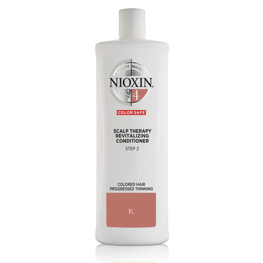NIOXIN System 4 Scalp Revitalizer Märkbart Tunt & Färgat Hår Conditioner 1000 ml