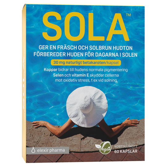 SOLA®, Elexir Pharma Kosttillskott & Vitaminer