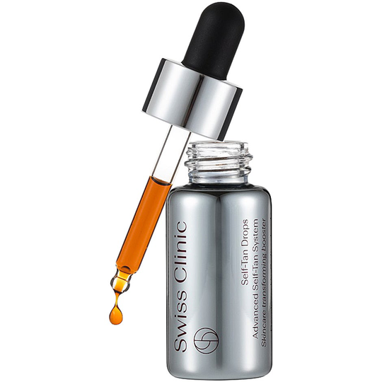 Self-Tan Drops, 15 ml Swiss Clinic Brun utan sol - Kropp