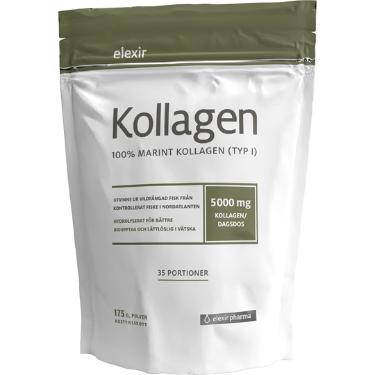 Elexir Pharma Kollagenpulver, Marint 175 g