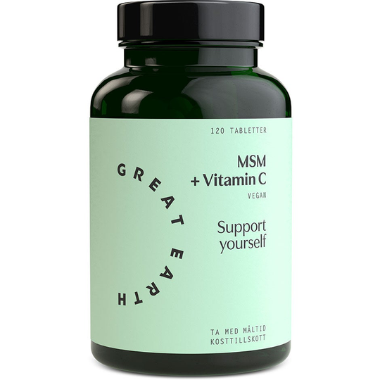 MSM + Vitamin C, Great Earth Kosttillskott