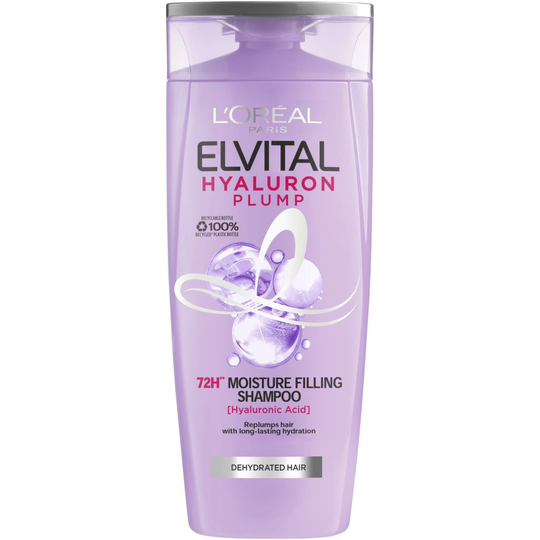 L'Oréal Elvital Hyaluron Plump 72H Moisture Filling Shampoo 250 ml