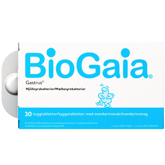 BioGaia Gastrus 30 tuggtabletter