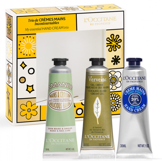 L'Occitane Classic Hand Cream Trio (30 ml x 3)