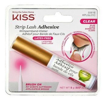 Kiss Lash Ahesive Brush On Transparent