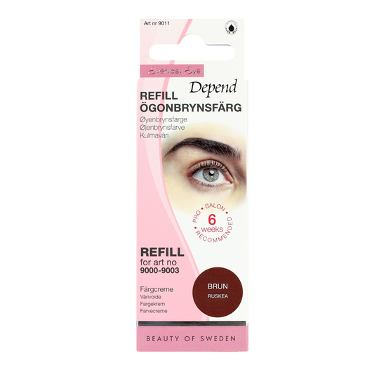 Depend Everyday Eye Ögonbrynsfärg Refill Brun