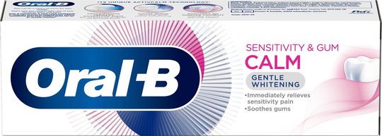 Oral-B Sensitivity & Gum Calm Gentle White 75 ml