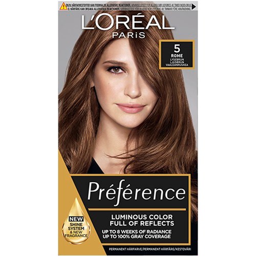 Loreal Paris Préférence 5 Rome Ljusbrun