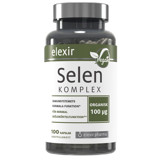 Organiskt Selen Komplex, Elexir Pharma Kosttillskott & Vitaminer