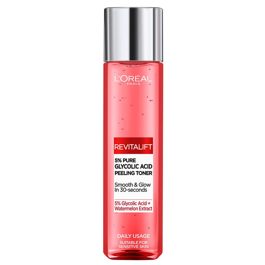 Peeling Toner 5% Pure Glycolic Acid, 180 ml L'Oréal Paris Ansiktsvatten