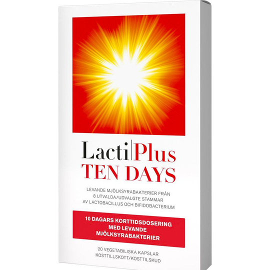 Ten Days, Lactiplus Kosttillskott & Vitaminer