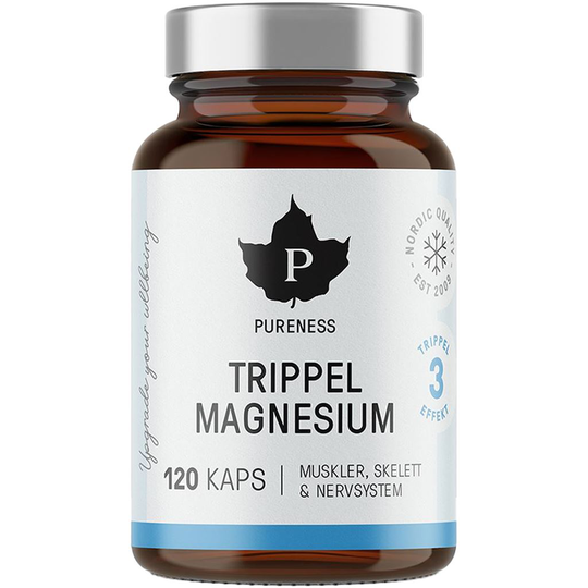 Pureness Trippel Magnesium 120 st