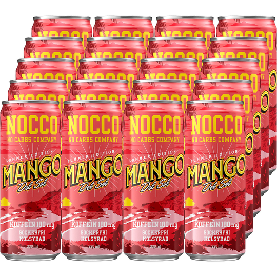 NOCCO BCAA Mango 20-Pack
