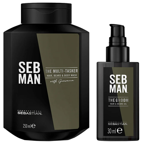 The Hair & Beard DUO, Wella Schampo för män