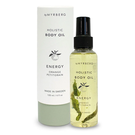 Holistic Body Oil - Energy, 120 ml Nordic Superfood Hudserum & Kroppsolja