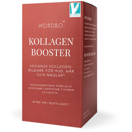 Kollagen Booster, 60 kap NORDBO Kosttillskott & Vitaminer