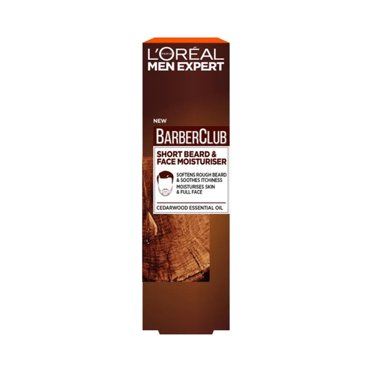 Barber Club Short Beard & Face Moisturiser