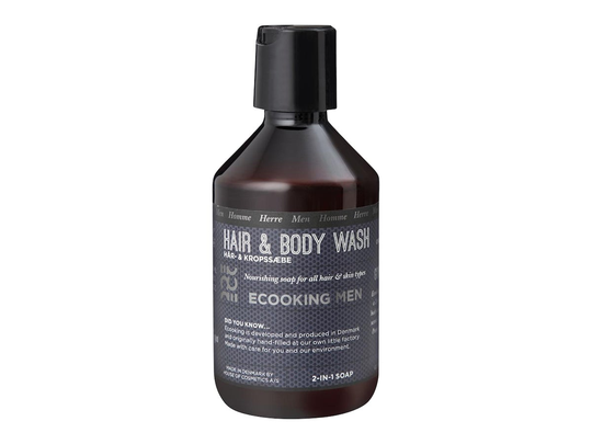 Men Hair & Body Shampoo, 250 ml Ecooking Dusch & Bad för män