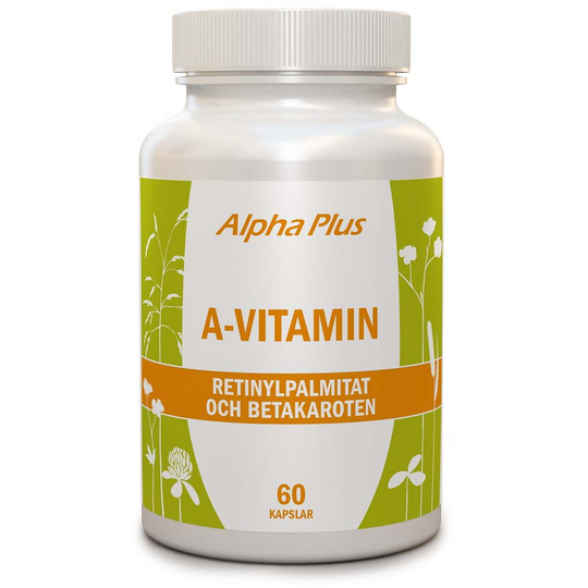 Alpha Plus A-vitamin 60 Caps