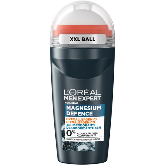 Men Expert Deo Magnesium Defence, 50 ml L'Oréal Paris Kroppsrengöring för män