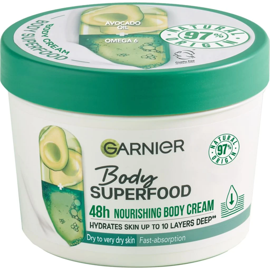 Garnier Body Superfood 48h Nourishing Body Cream 380 ml