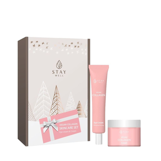 STAY WELL Vegan Collagen Skin Care Eye Cream & Cream 1 set