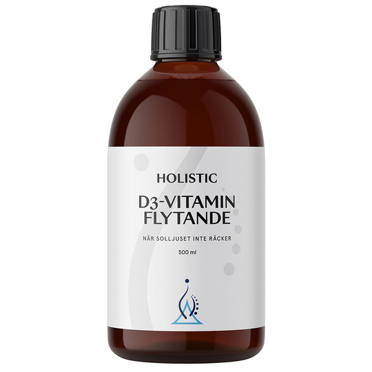 D3-Vitamin Flytande, 500 ml Holistic Kosttillskott
