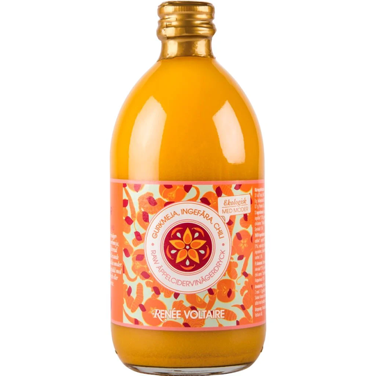 Renée Voltaire Raw Äppelcidervinäger Gurkmeja Chili 500 ml