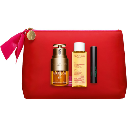 Double Serum Eye Gift Set, Clarins Ansikte