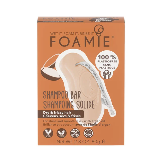 Foamie Shampoo Bar Kiss Me Argan (for dry and frizzy hair)