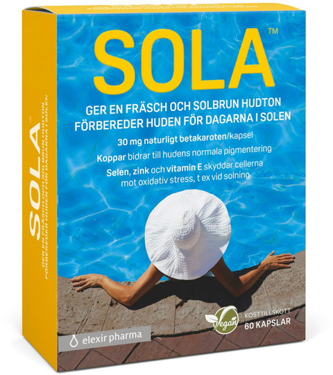 Elexir Pharma Sola 60 kapslar