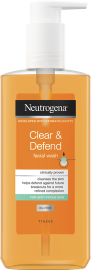 Neutrogena Clear & Defend wash 200 ml
