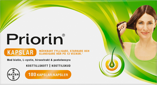 Priorin kapslar 180 st