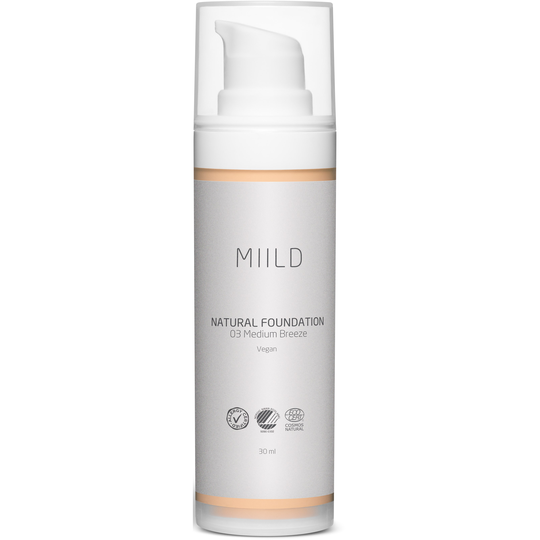 Miild Natural Foundation 03 Medium Breeze