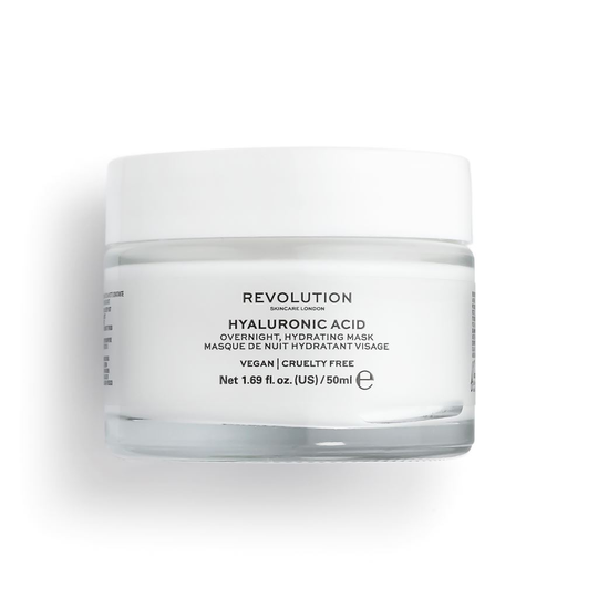 Makeup Revolution Skincare Hyaluronic Acid Overnight Hydrating Face Mask 50 ml