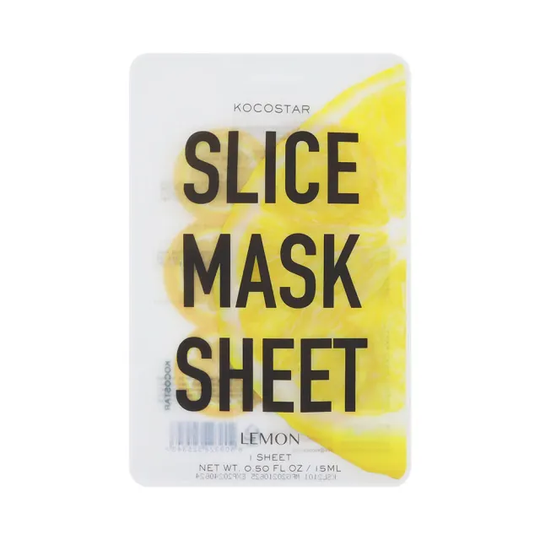 Slice Mask Lemon (6 slices)