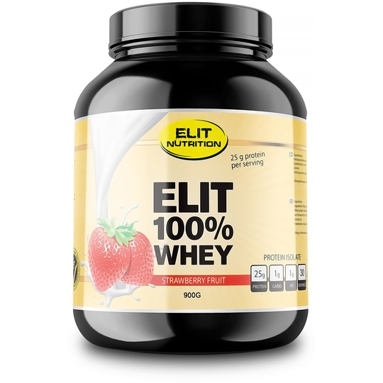 Elit Nutrition ELIT 100% Whey Isolate Strawberry Fruit 900 g