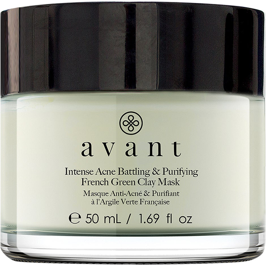 Intense Acne Battling & Purifying French Green Clay Mask, 50 ml Avant Skincare Ansiktsmask