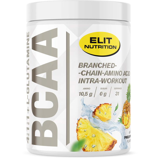 Elit Nutrition ELIT Bcaa 4:1:1 + L-glutamine Pineapple 400 g