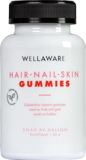 WellAware Hair Nail Skin Gummies 60 styck