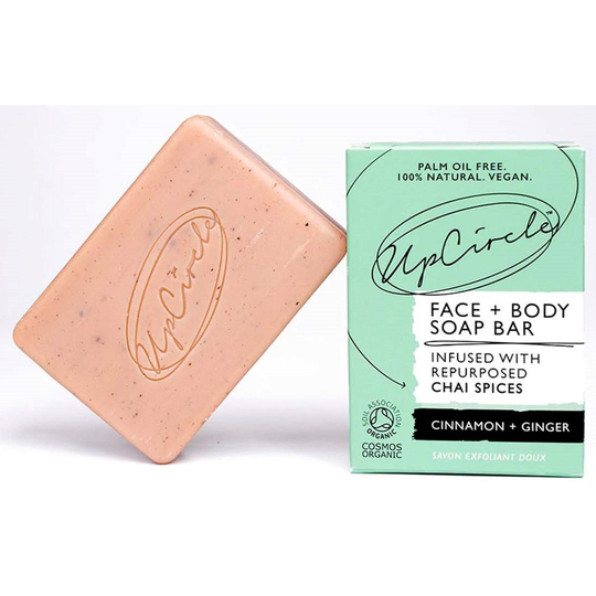 UpCircle Cinnamon & Ginger Chai Soap Bar 100 g