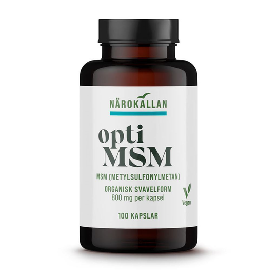 Närokällan OptiMSM 100 kapslar