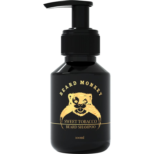 Sweet Tobacco Beard Shampoo, 100 ml Beard Monkey Skäggschampo & Skäggbalsam
