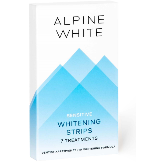 ALPINE WHITE Whitening & Care Whitening Strips Sensitive 14 pcs
