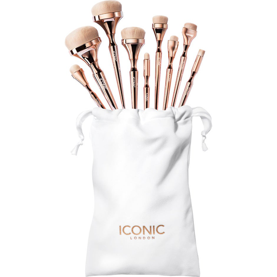 HD Blend Complete Brush Set, ICONIC London Set