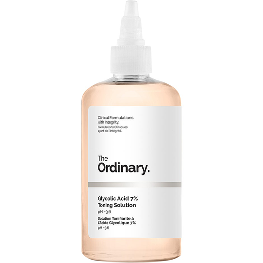 The Ordinary Glycolic Acid 7% Toning Solution, 240 ml The Ordinary Peeling & Ansiktsskrubb