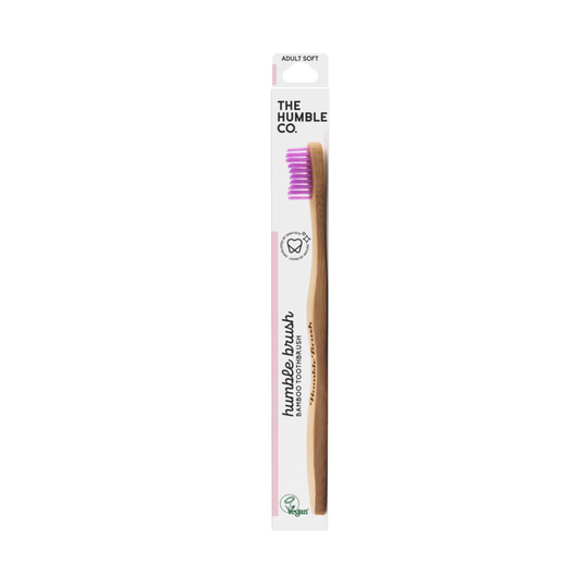 The Humble Co. Humble Brush Bambutandborste Soft Lila 1 st